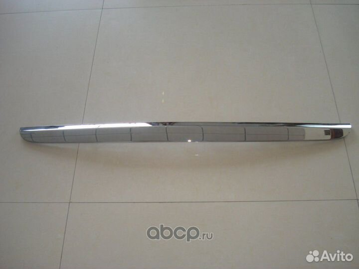 Хром молдинг решетки радиатор Renault Logan фаза 2