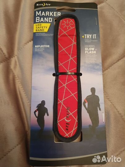 Led фонарь на руку Marker band nite ize новый