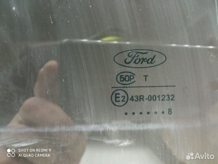 Стекло заднее правое Ford Focus 2 седан 1.8 2008