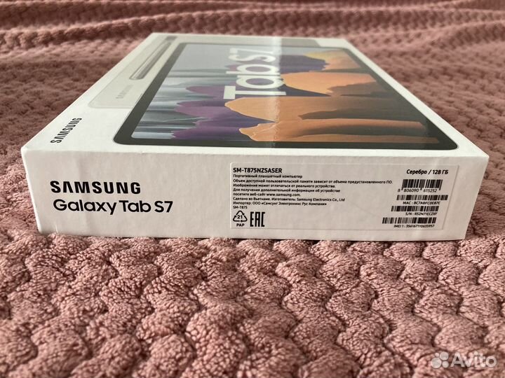 Samsung galaxy tab s7 lte (с симкартой)