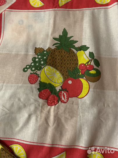 Скатерть и салфетки лен