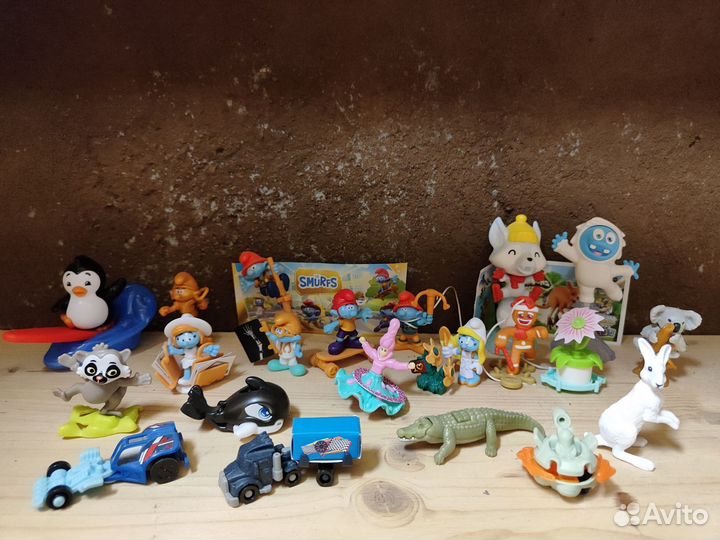 Игрушки из киндер сюрприза