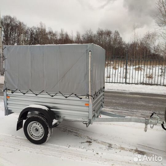 Легковой прицеп мзса 1.8*1.23 с высоким бортом