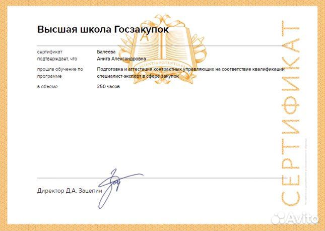 Тендерное сопровождение