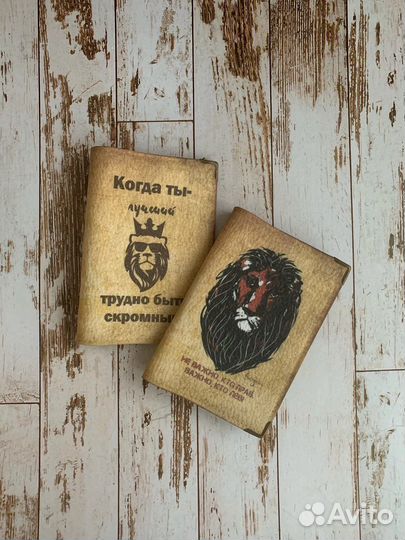 Обложка для паспорта натуральная кожа