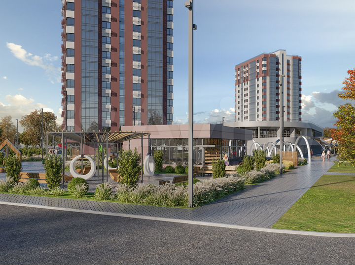 1-к. квартира, 32,3 м², 2/15 эт.