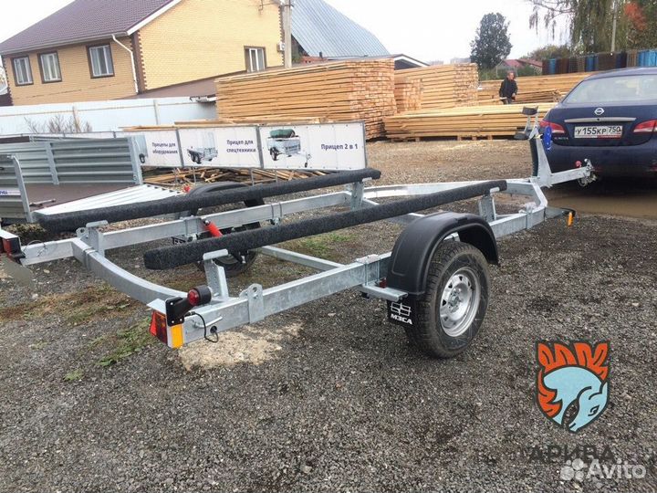 Прицеп для перевозки лодок и катеров