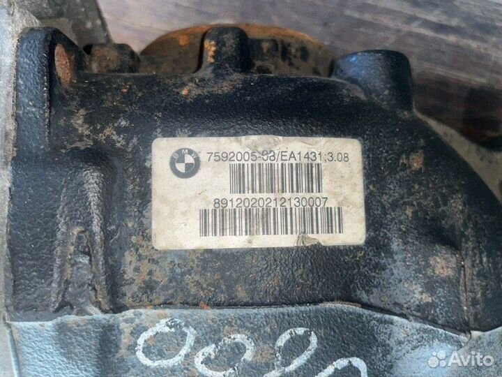 Редуктор моста задний Bmw X3 F25 N47D20C 2012