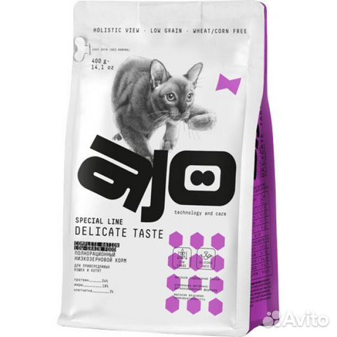 AJO Полнорационный сухой корм для привередливых ко