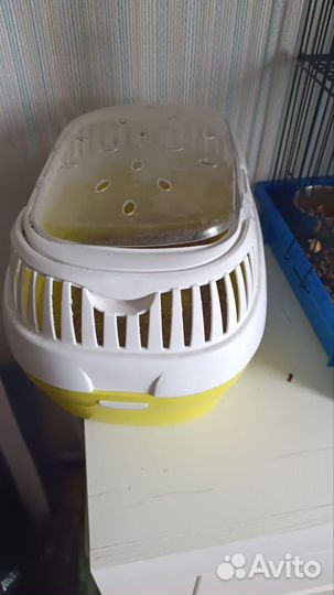 Клетка и переноска для шиншиллы/дегу