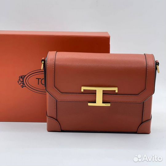 Сумка женская tods натуральная кожа