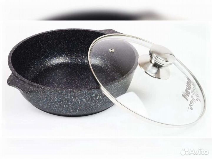 Сковорода-Жаровня 6л 32см Гранит star