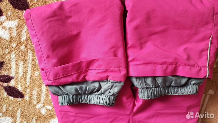 Зимний комбинезон для девочки 122- 128