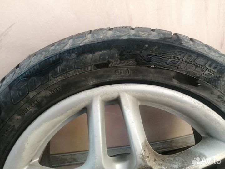 R16 Cordiant Snow Cross 2 205/55, PCD 5x114.3 DIA 66.1