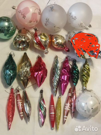 Ёлочные игрушки СССР