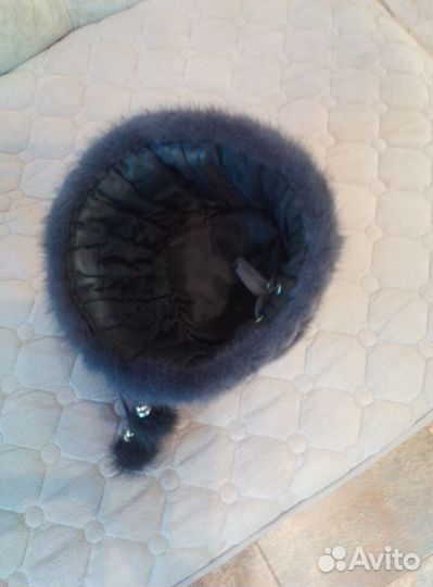 Шапка норковая женская