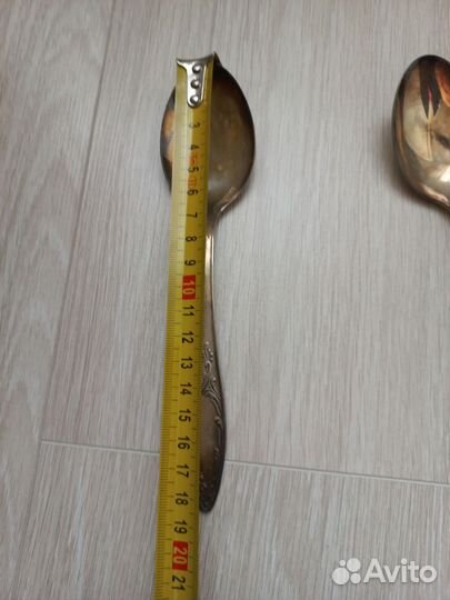 Столовые ложки мельхиор Кольчугино СССР