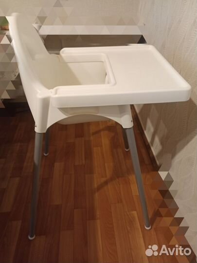 Детский стул и стол для кормления IKEA