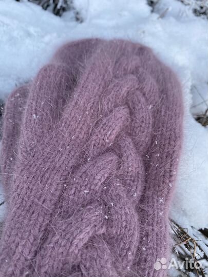 Варежки ручной работы