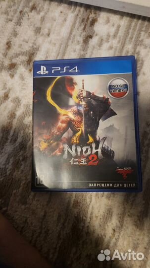 Nioh 2 ps4 диск