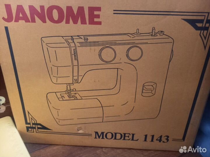 Швейная машинка janome бу
