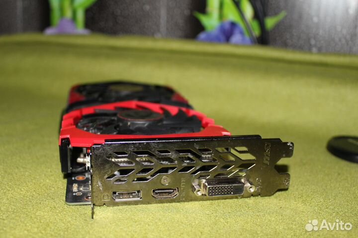 Видеокарта gtx 1050 ti 4gb MSI gaming x