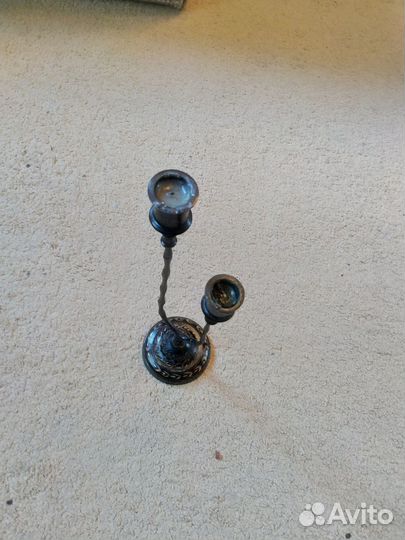 Подсвечник бронза СССР