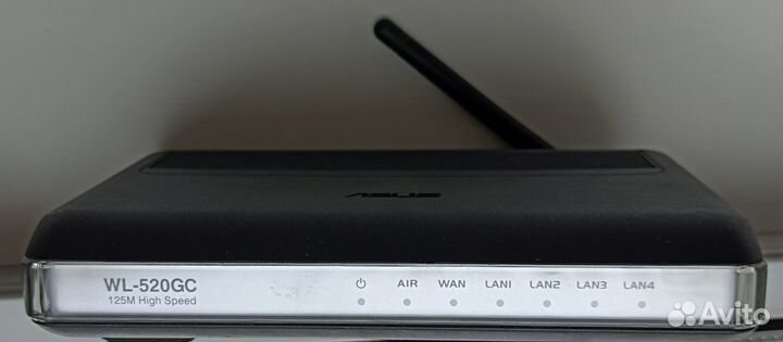 Wi-Fi роутер asus WL-520GC