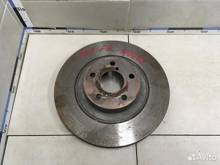 Диск тормозной передний вентилируемый Legacy Outba