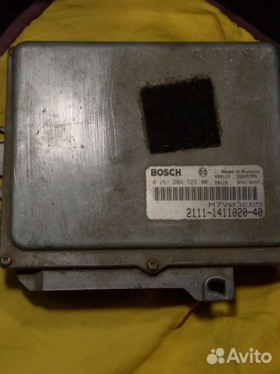 Эбу ваз.Блок управления инжектором м74