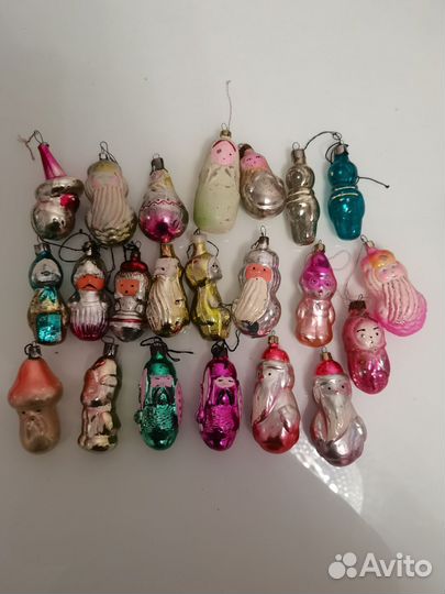 Елочные игрушки СССР