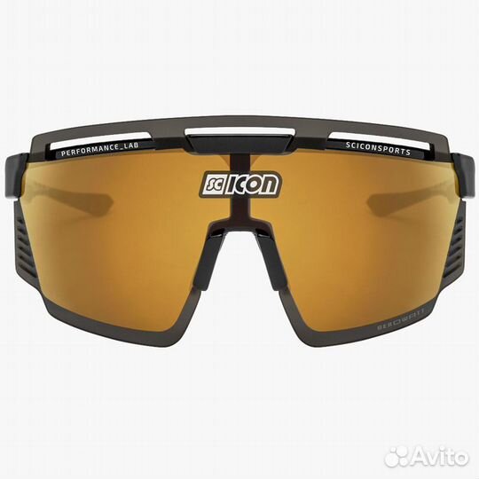 Очки Scicon Aerowatt black gloss / multimirror bro