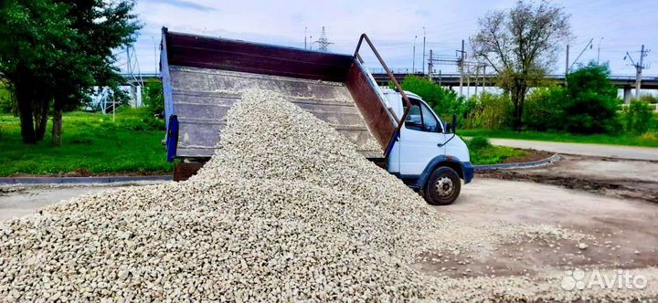 Песок щебень доставка