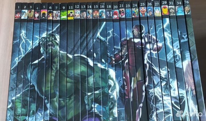 Комиксы марвел hachette