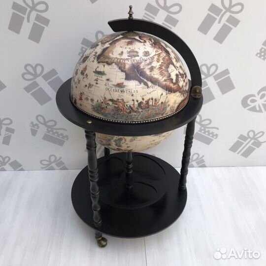Глобус бар напольный. Новый