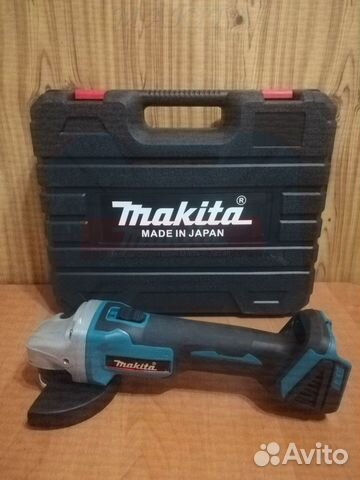 Аккумуляторная болгарка Makita