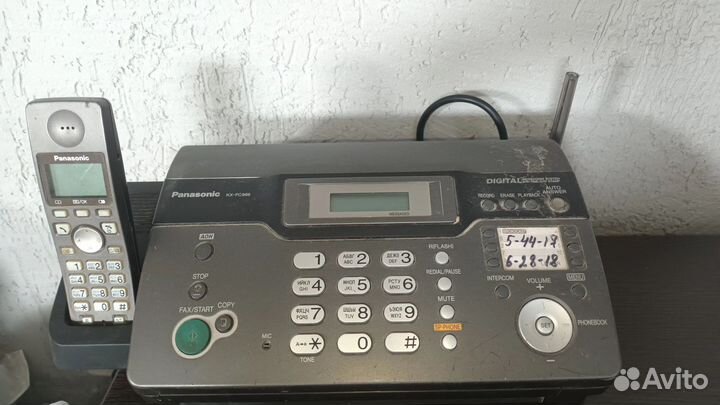 Телефон факс panasonic