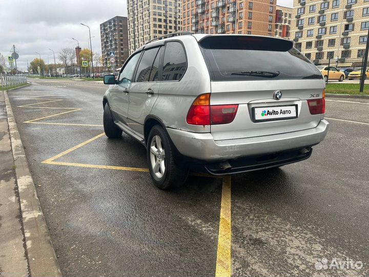 BMW X5 3.0 AT, 2001, 400 000 км