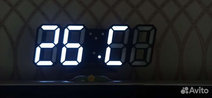 3D Светодиодные цифровые часы
