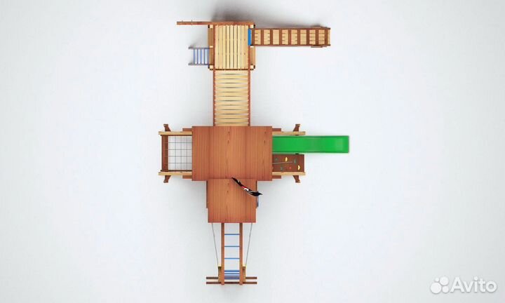 Новый детский спортивный комплекс для дачи