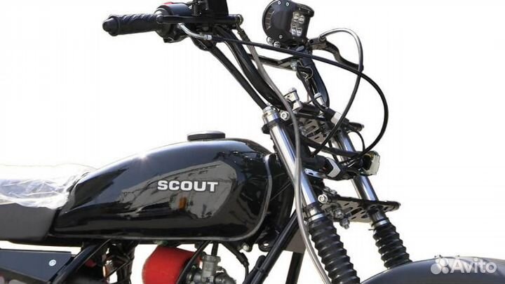 Мотоцикл скаут-8 Стриж 90сс (механика)