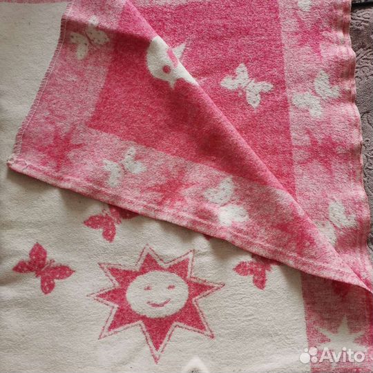 Одеяло байковое детское