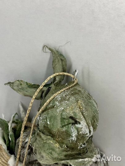 Ватные игрушки ручной работы