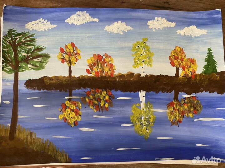 Рисунки на заказ для дет сада и школы