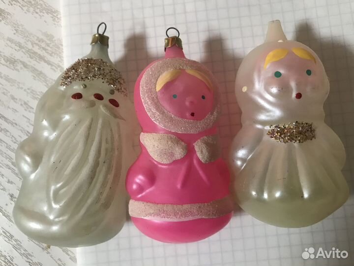 Елочные игрушки СССР