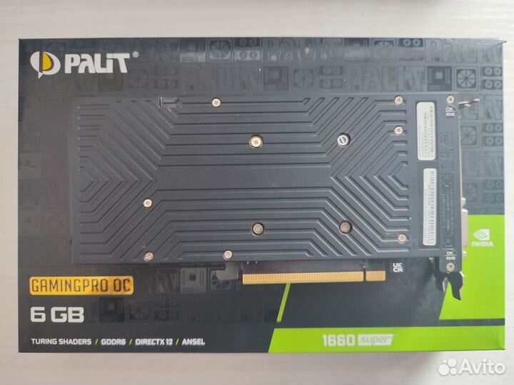 GTX 1660 super 6Gb Palit GP OC, кредит