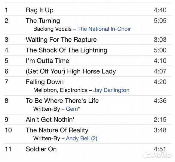 Oasis - Dig Out Your Soul CD Rus