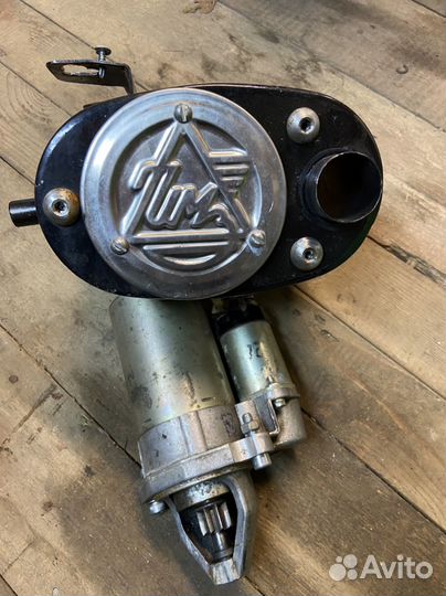 Двигатель с электростартером Урал имз-8.103
