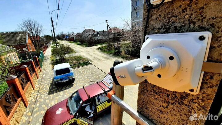 Камеры наблюдения на объекте