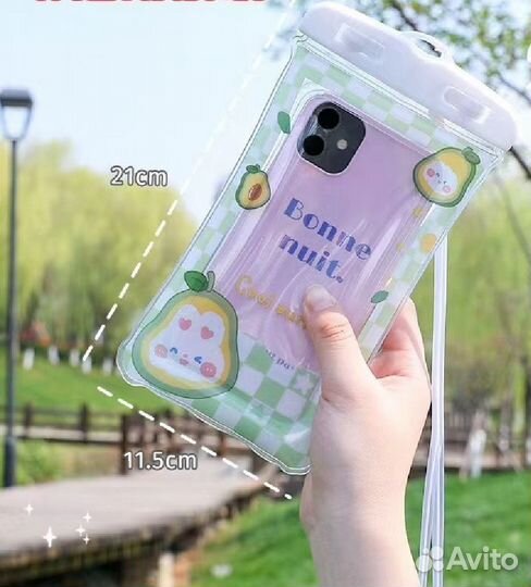 Водонепроницаемая сумка с рисунком